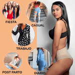 Cargar imagen en el visor de la galería, [V-008] Faja Bikini Ajuste bajo de Algodón Reduce y Moldea
